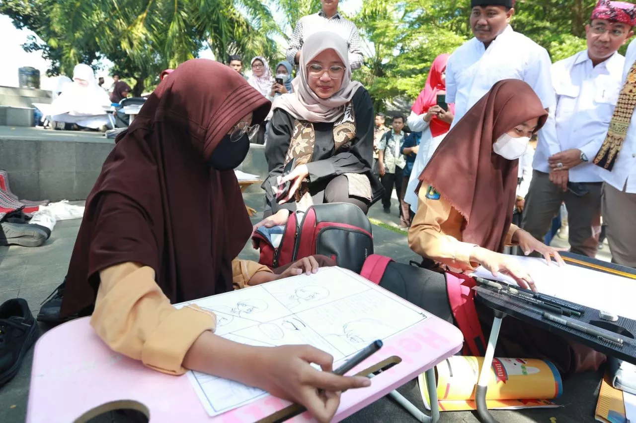 HUT RI ke 78, Ipuk Fiestiandani Menggelar Festival Literasi Merdeka