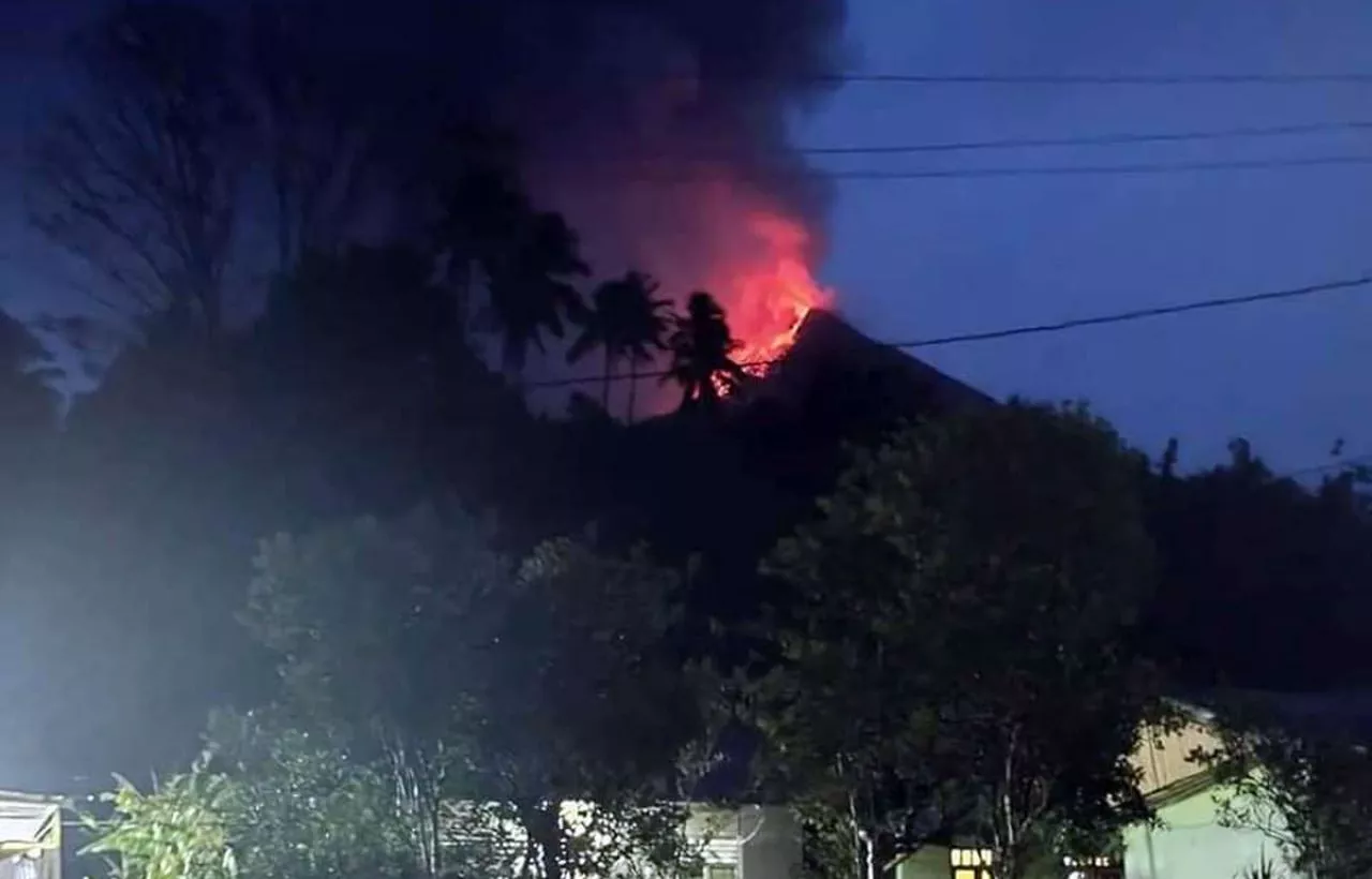 Gunung Karangetang Sulawesi Utara Masih Siaga level III, Warga Diminta Waspada