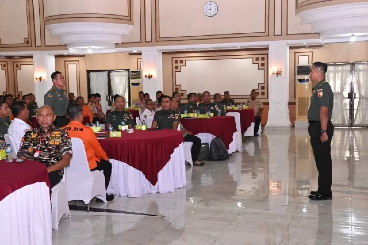Aster Kodam Brawijaya Gelar Program Masyarakat Tanggap Bencana