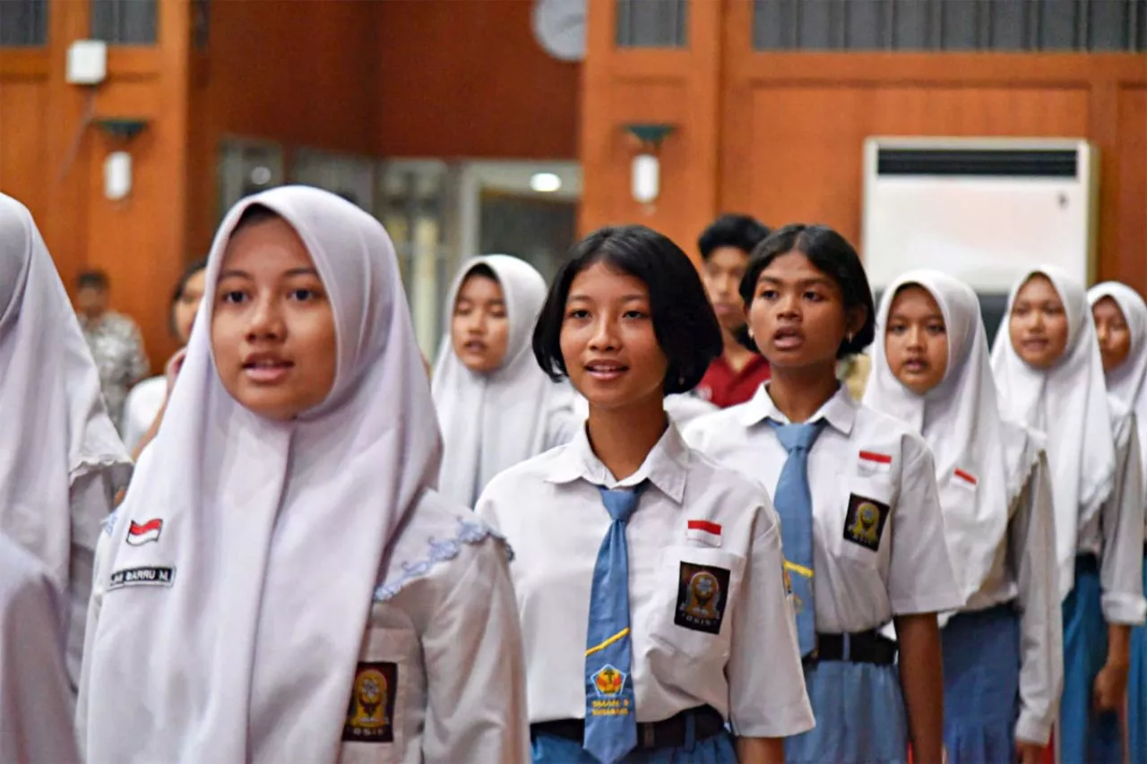 Wali Kota Surabaya Eri Cahyadi Tesmi Menutup Pemusatan Diklat Paskibraka 2023