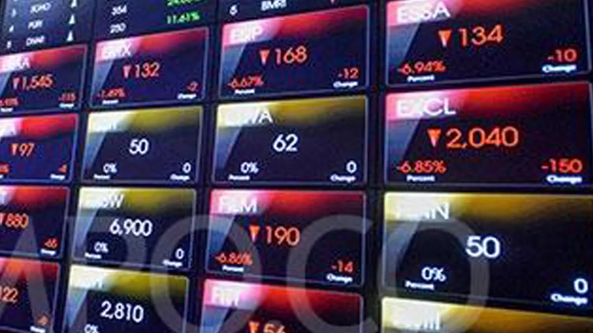 IHSG Melemah, Saham ICON dan META Menjadi yang Paling Menguntungkan
