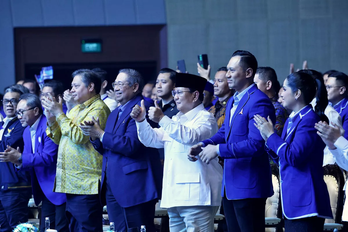 Resmi Didukung Demokrat, Prabowo Berjanji Tidak Mengecewakan Bangsa