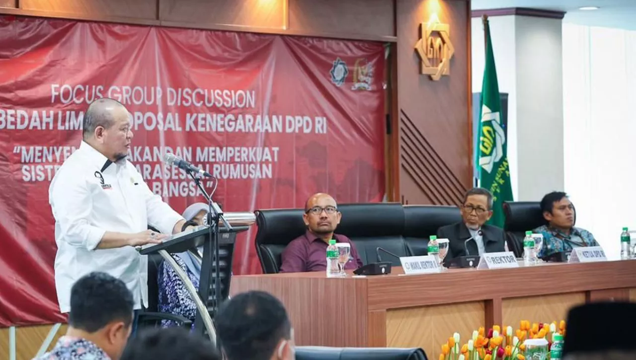 Proposal Kebangsaan Ketua DPD RI, Akademisi Sebut Solusi Perkuat Sistem Negara