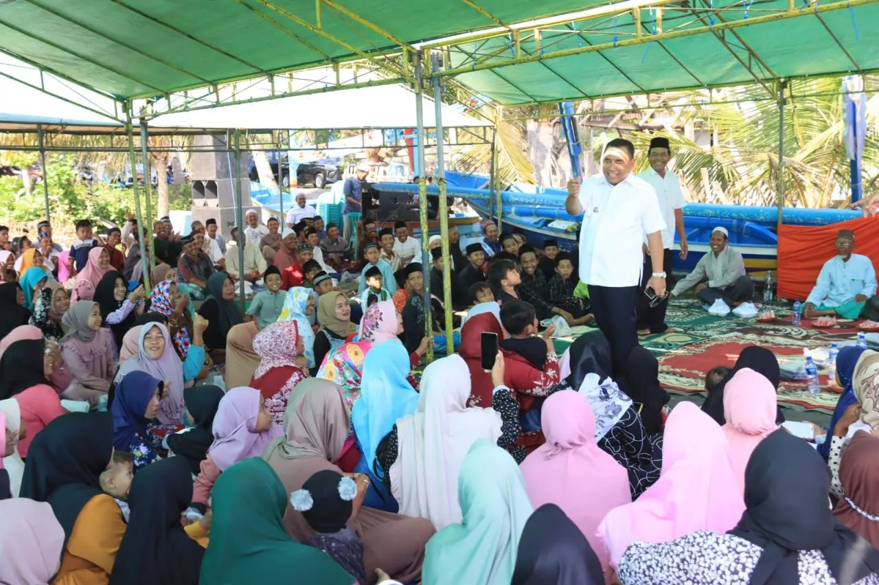 Bupati Tamba Sampaikan Penanganan Abrasi Dilaksanakan Tahun Depan dihadapan nela