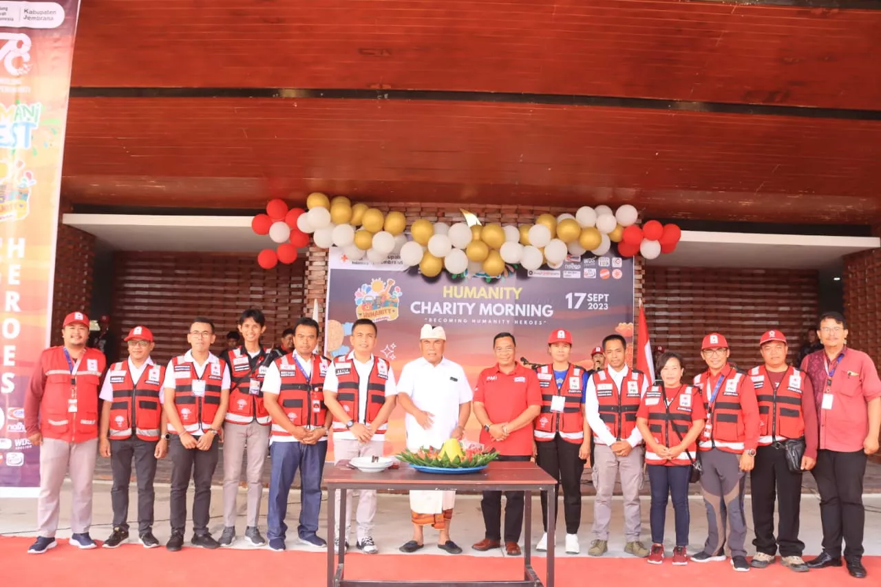 Hari jadi PMI ke- 78 di Jembrana dimeriahkan festival kemanusiaan