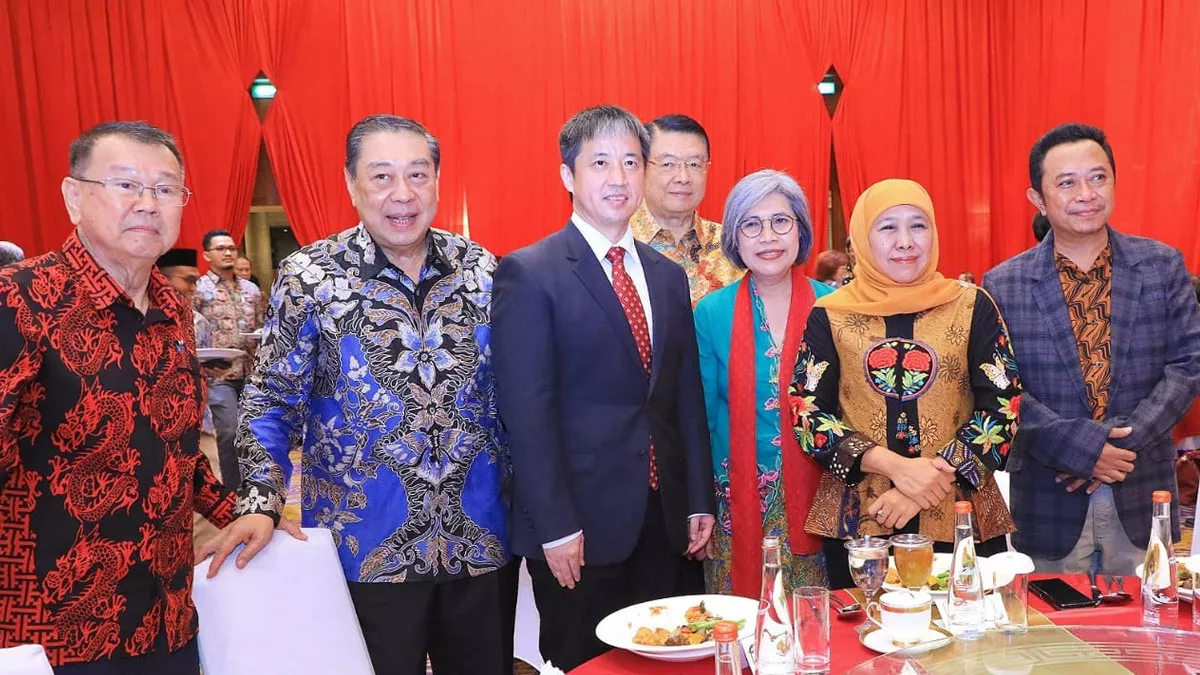 Gubernur Khofifah Hadiri Peringatan 74 Tahun Berdirinya Republik Rakyat Tiongkok