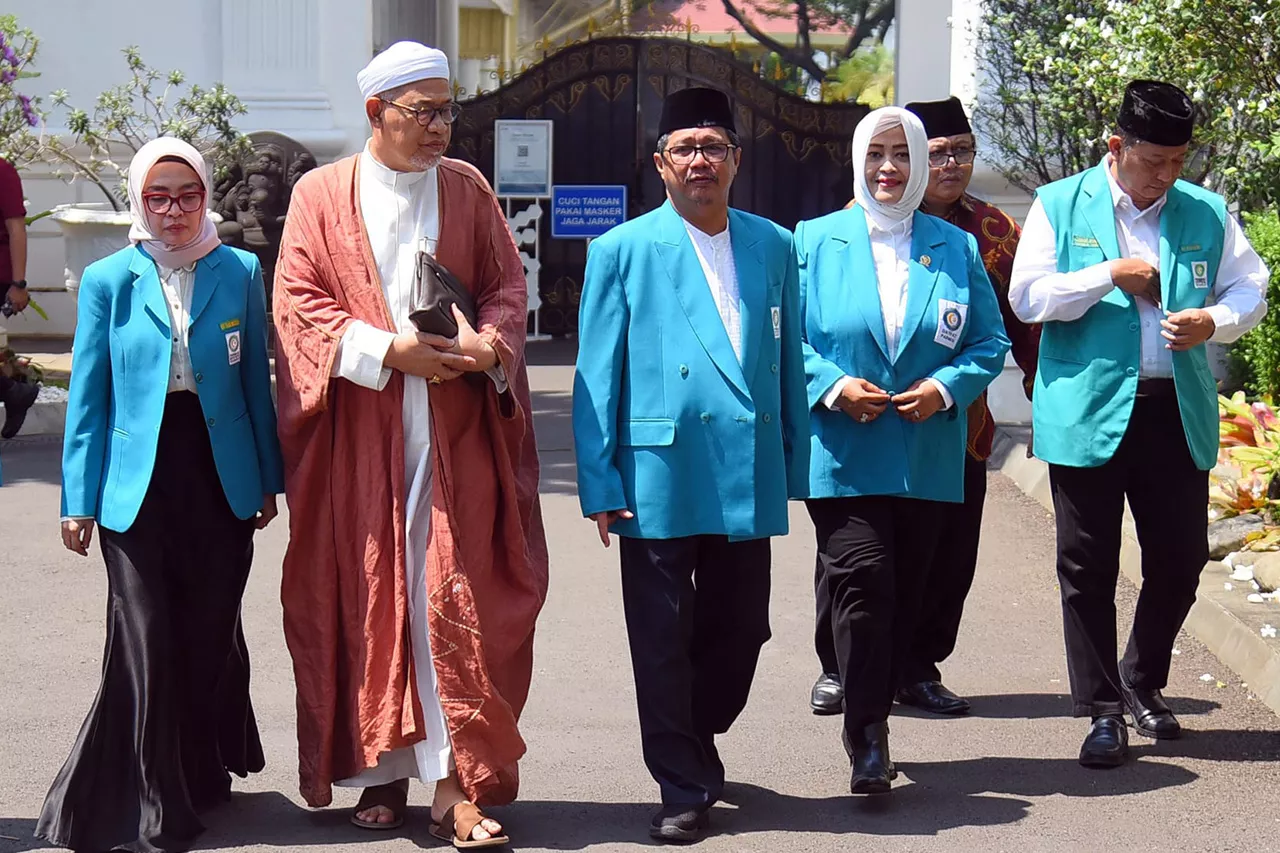 Jokowi Terima Kunjungan PP Parmusi di Istana Merdeka Jakarta