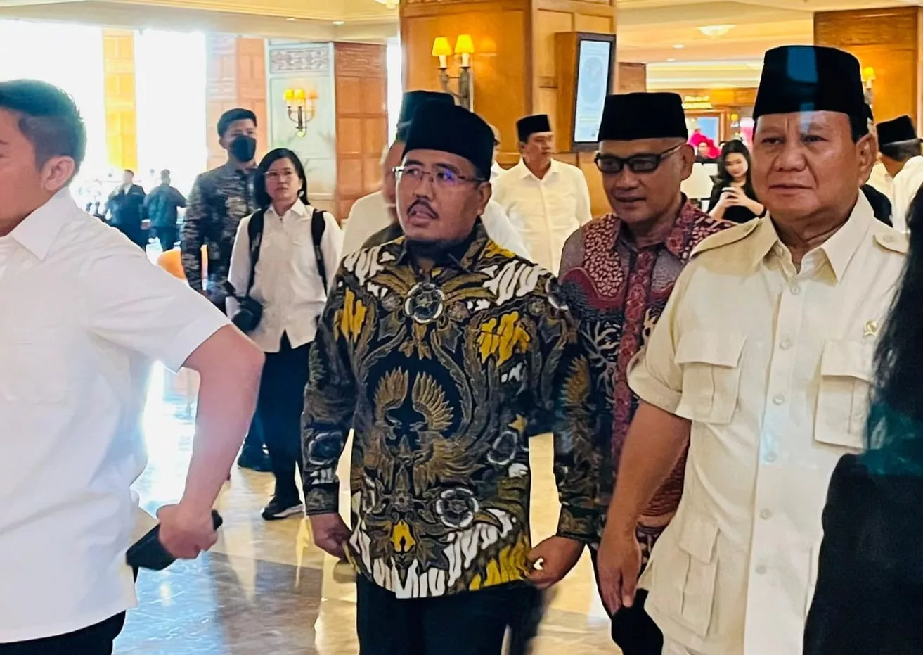 Bertemu di Shangri-La Surabaya, Kyai NU di Jawa Timur Mendukung Prabowo