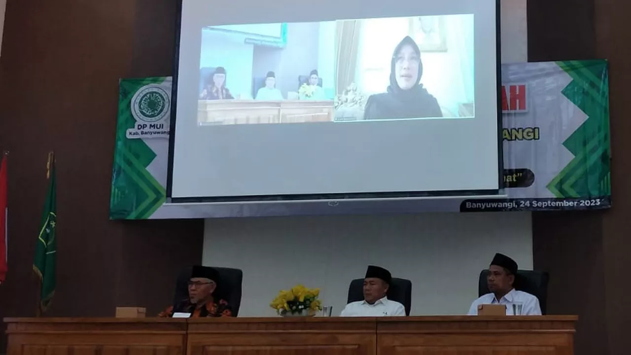 Pada Rakorda MUI Banyuwangi, Ipuk Fiestiandani Kemukakan Soal Toleransi