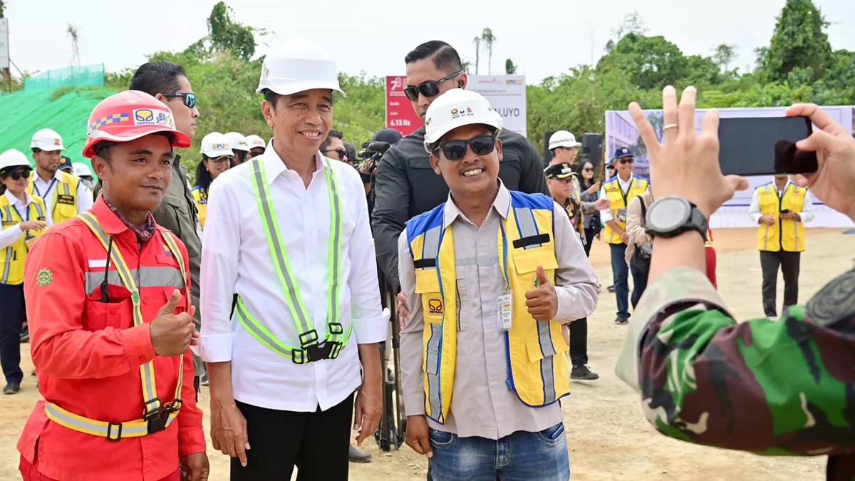 Jokowi Groundbreaking Rumah Sakit Abdi Waluyo di Kawasan IKN