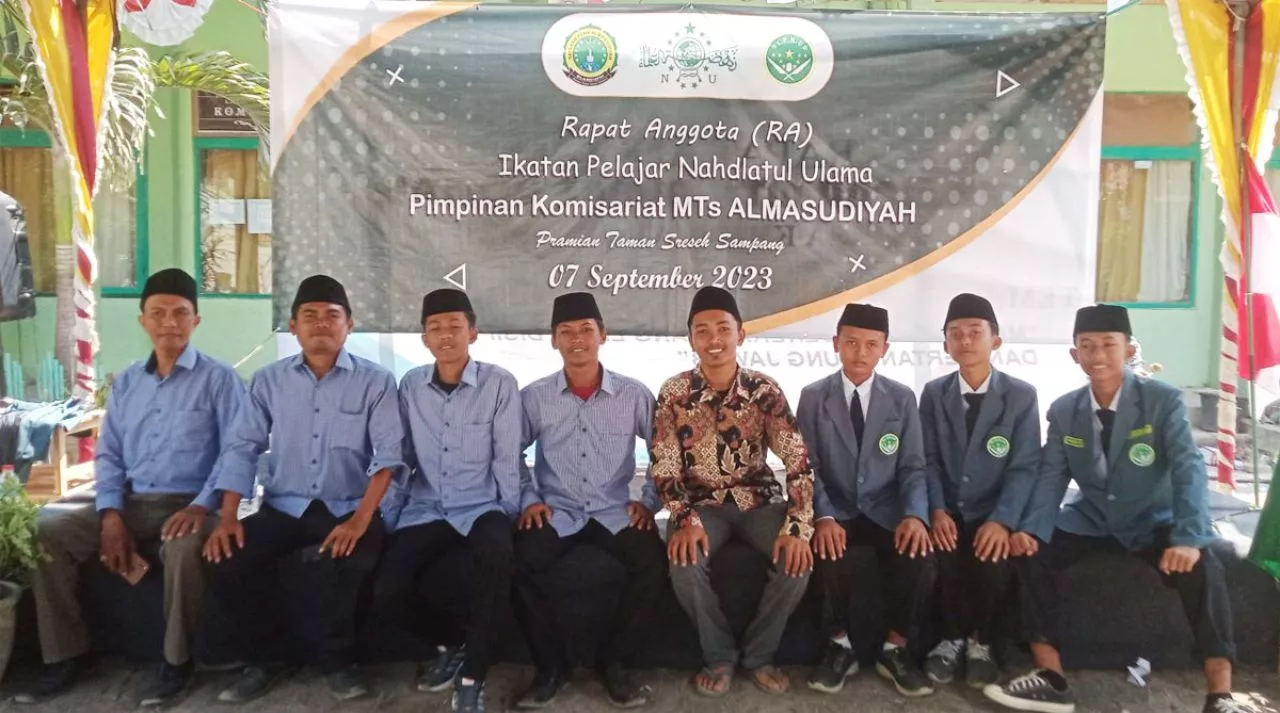 MTs Almas'udiyah Sampang Simulasi Pemilu Bareng IPNU