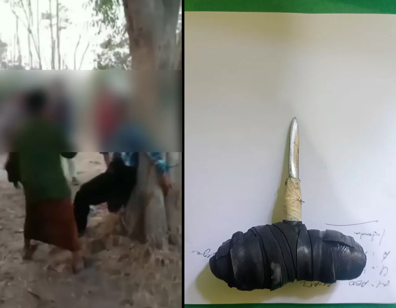 Pelaku Curanmor di Pasar Lomaer Bangkalan Diamuk Massa