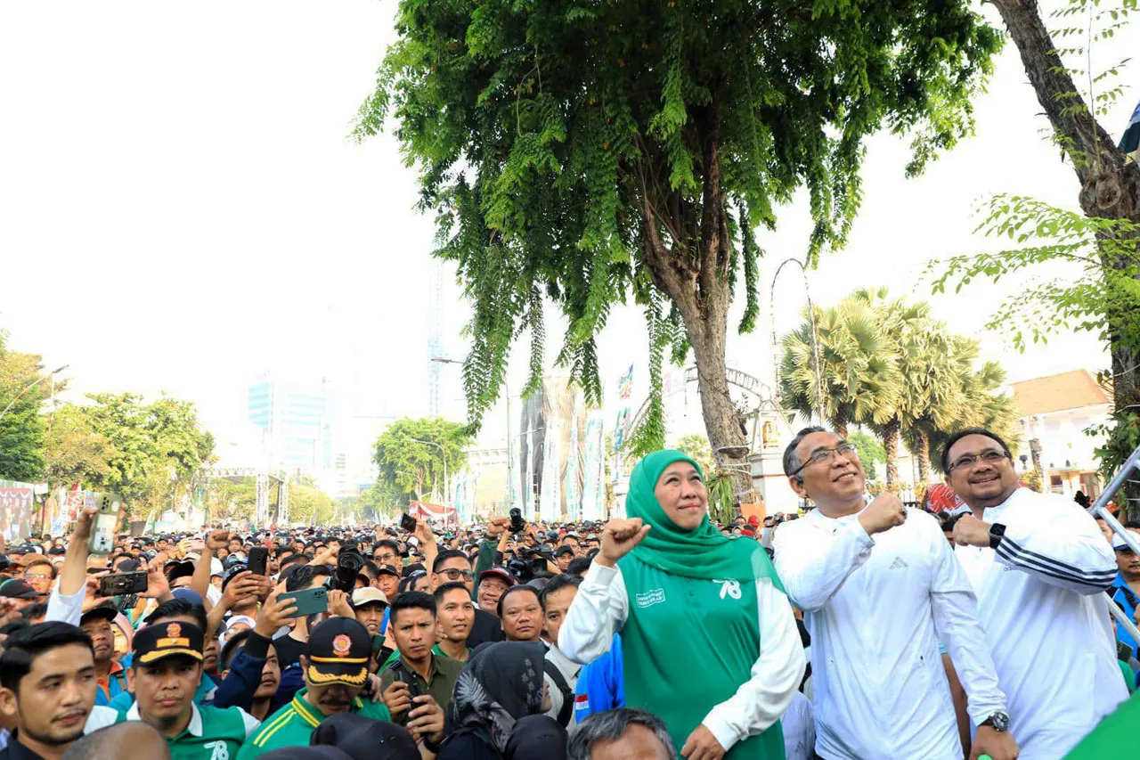 Hari Santri di Mata Khofifah Merupakan Manifestasi Resolusi Jihad KH Hasyim