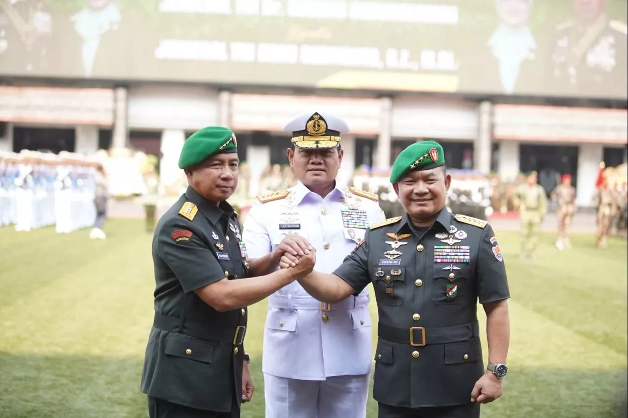 Jenderal Agus Subiyanto Resmi Jadi Kasad, Pangdam V Brawijaya Beri Selamat