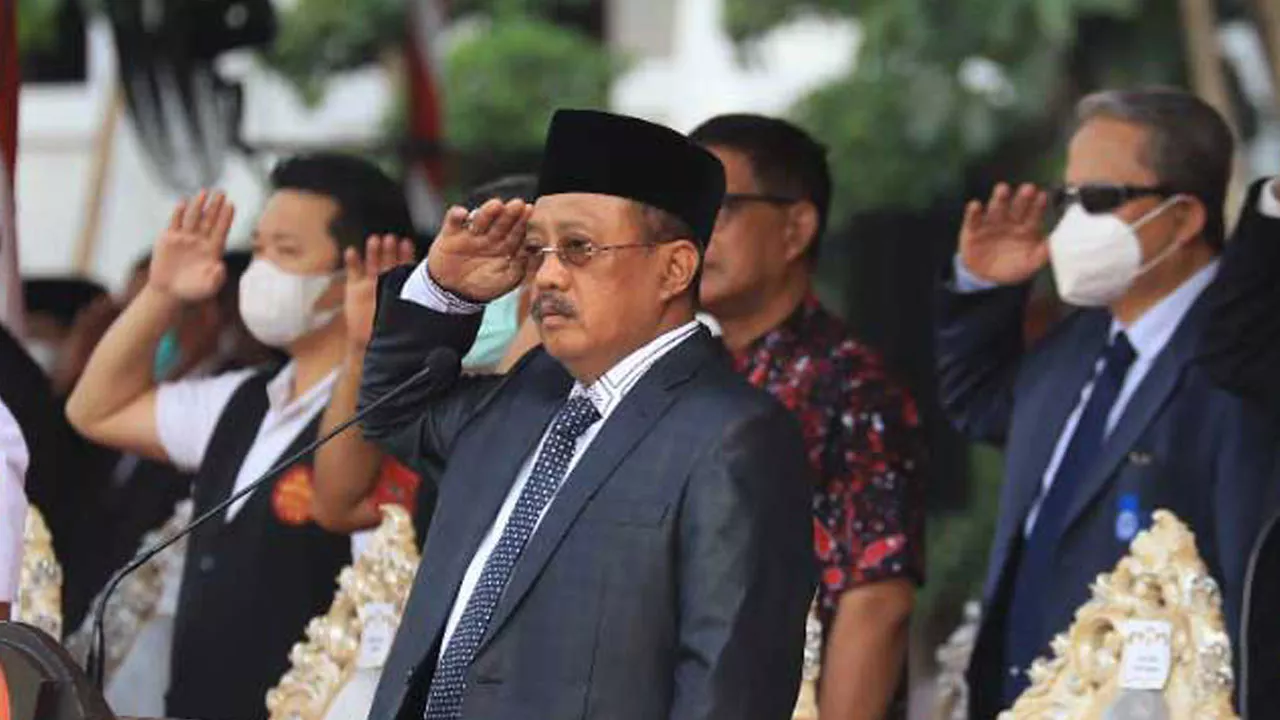 Pemkot Surabaya Gelar Upacara Hari Jadi Jatim, Sekda Bacakan Sambutan Gubernur