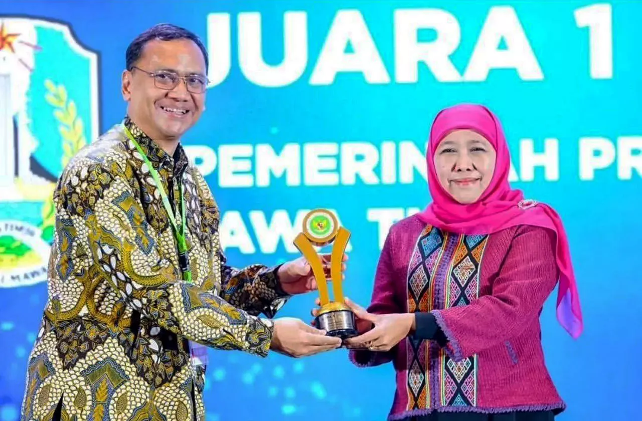 Pemprov Jatim Juara Umum di Ajang Anugerah Dewan Energi Nasional 2023