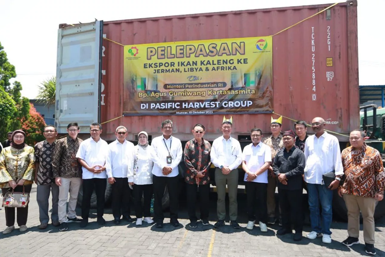 Banyuwangi Melepas Ekspor Produk Sarden Senilai 2,2 Juta USD ke Jerman