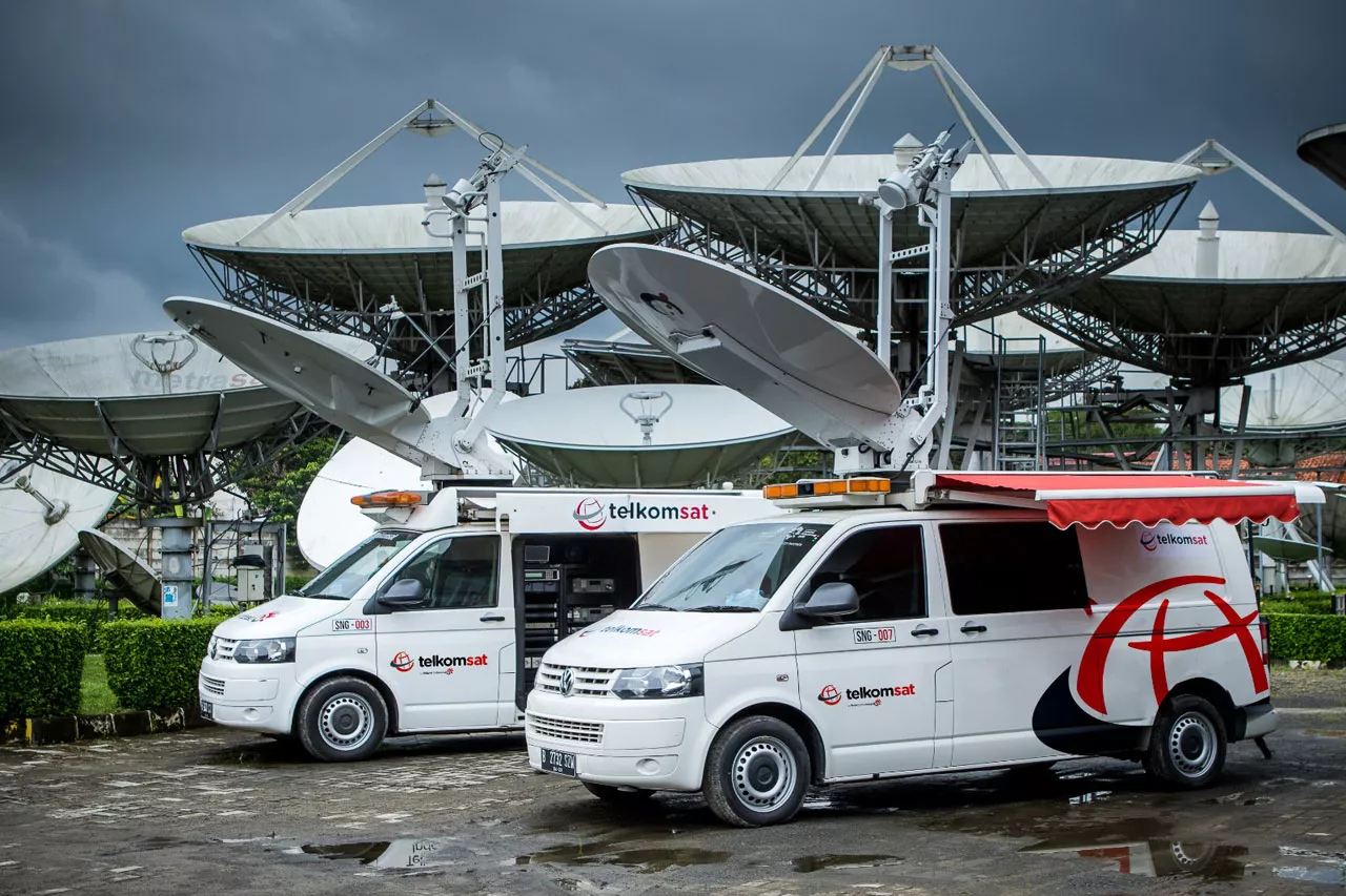 KTT AIS di Nusa Dua Bali, Telkomsat Dukung dengan Satellite News Gathering