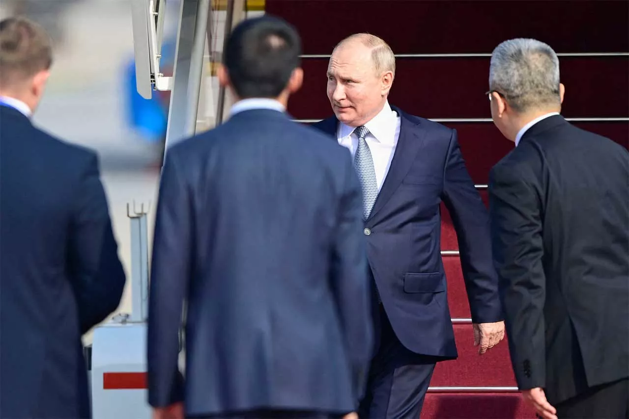 Vladimir Putin Tiba di Tiongkok untuk Menghadiri KTT Belt and Road