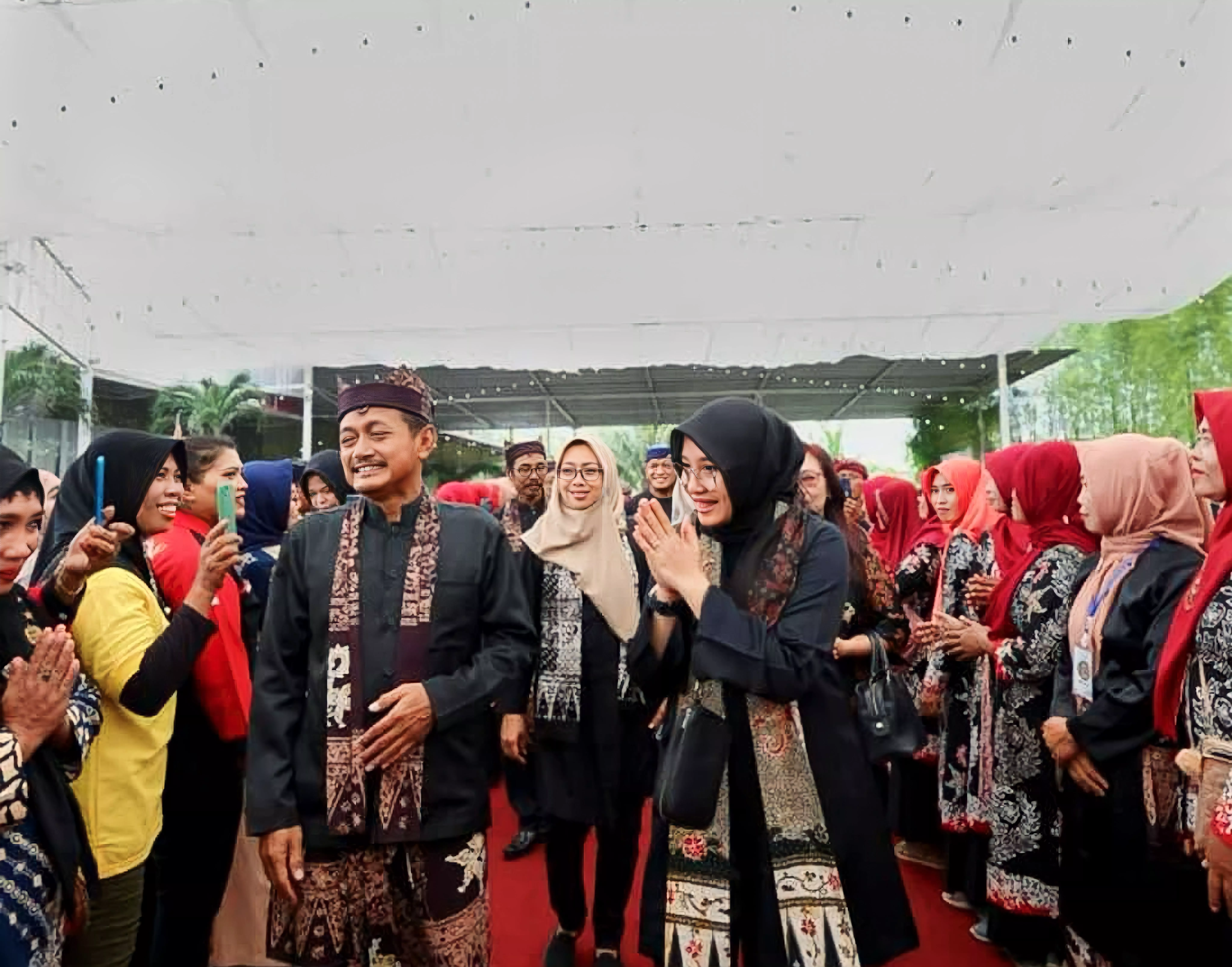 Ipuk Fiestiandani Hadiri Harlah Ikawangi di EV Garden, Jambi