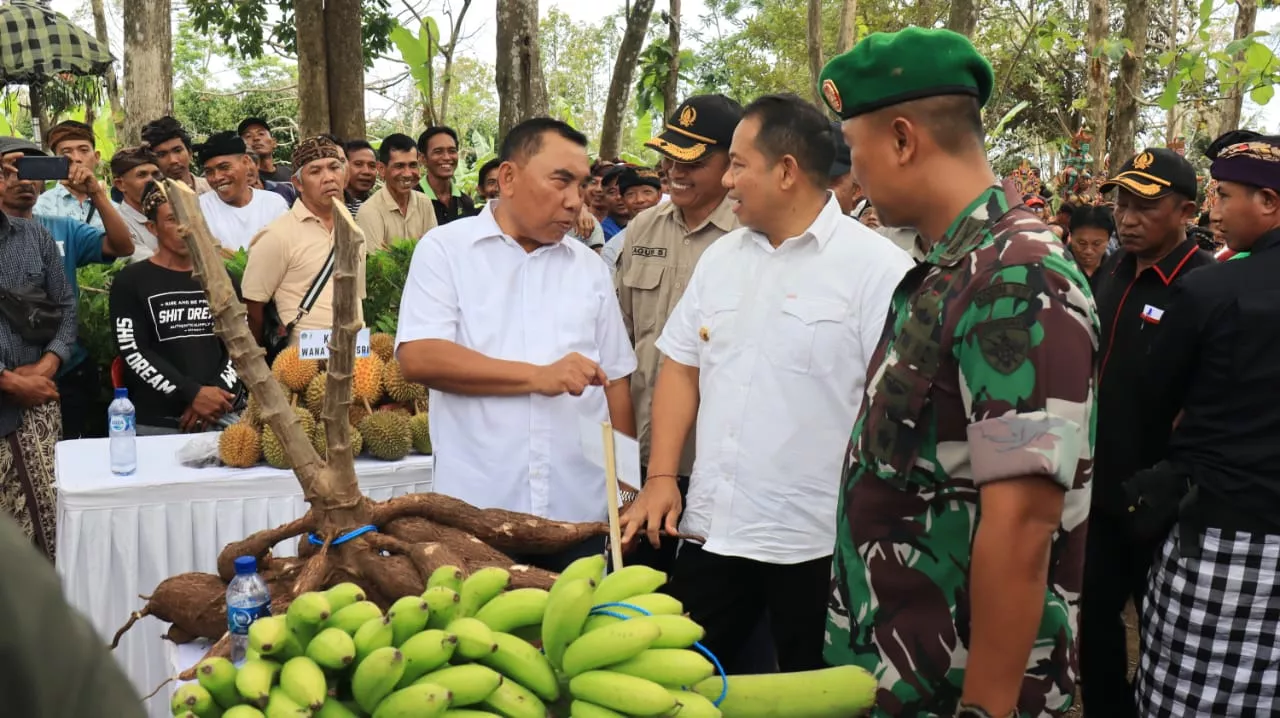Didepan PJ Gubernur ,Bupati Tamba Pamerkan hasil pengolahan Hutan Kelompok Pengelola Hutan Jembrana