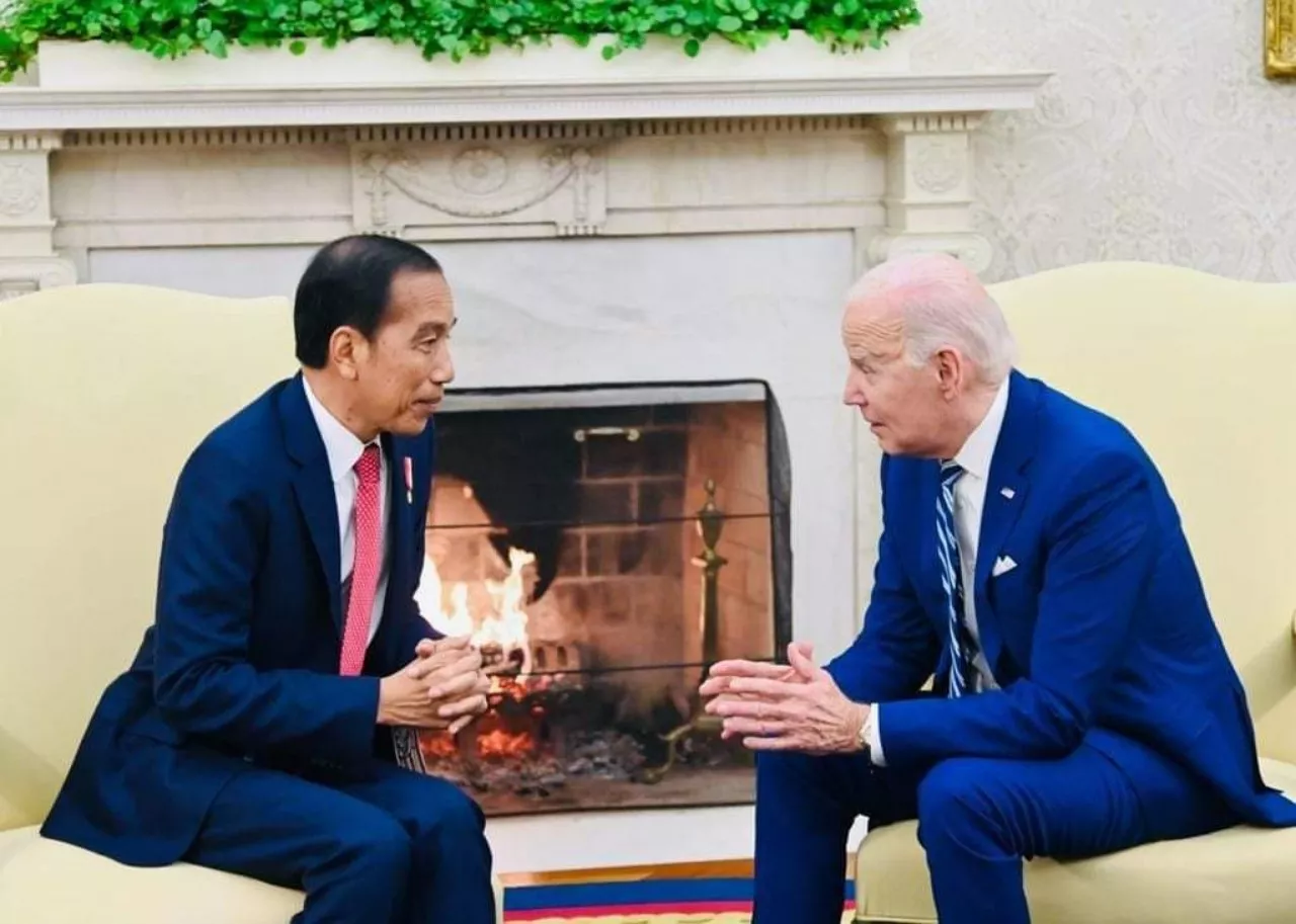 Bertemu Biden di Gedung Putih, Jokowi Minta AS Andil dalam Menghentikan Perang di Gaza