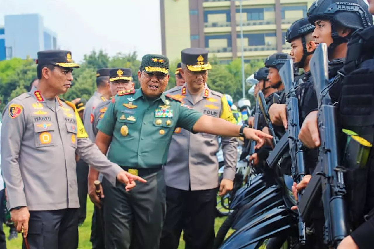 Mayjen TNI Farid Makruf Pimpin Apel Terakhir Jelang Piala Dunia U-17 Besok
