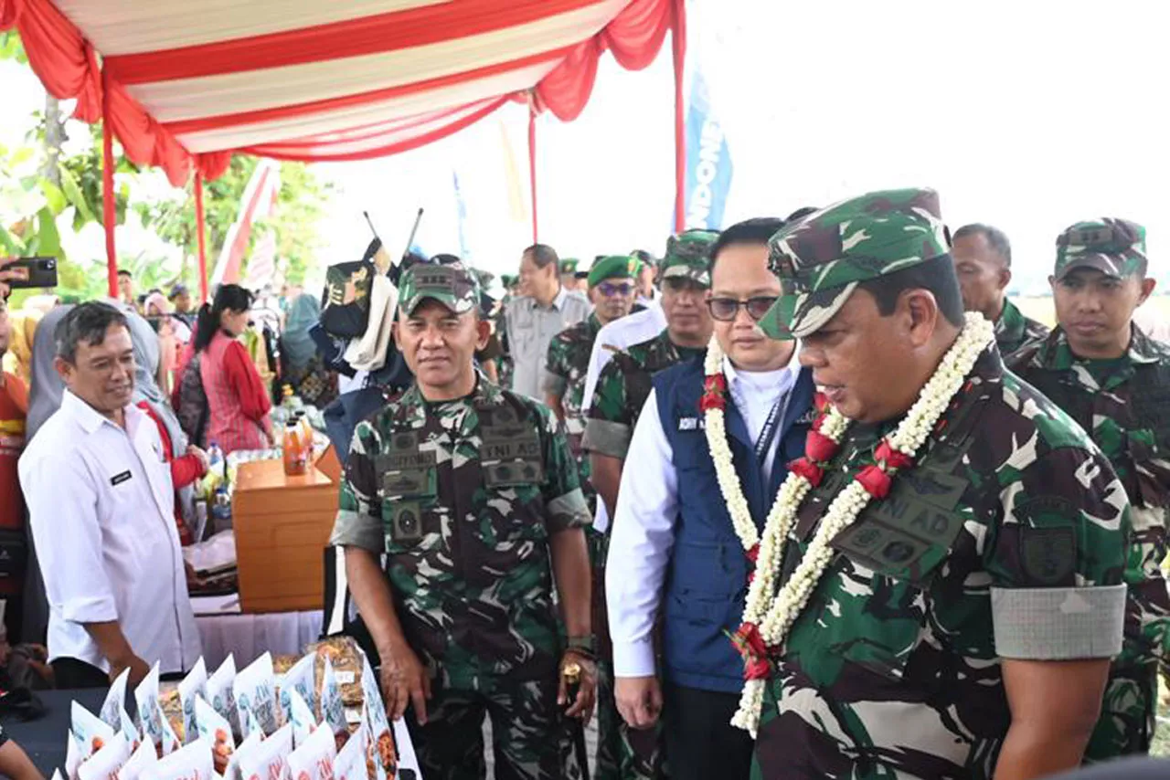 Mayjen Farid Makruf Apresiasi Ketahanan Pangan di Ngawi