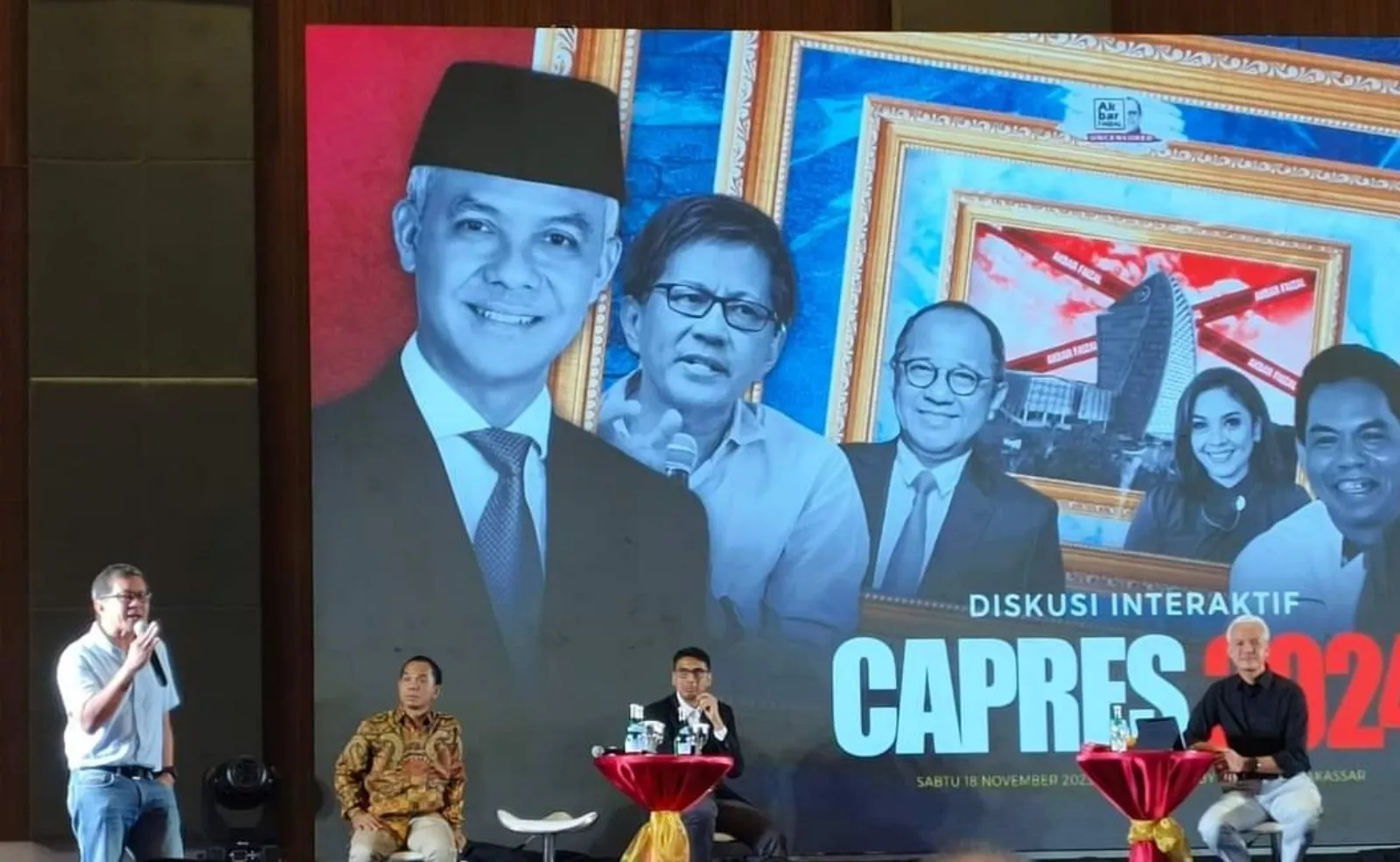 Calon Presiden Ganjar Pranowo Puji Rocky Gerung sebagai Kritikus Politik Terbaik Abad Ini