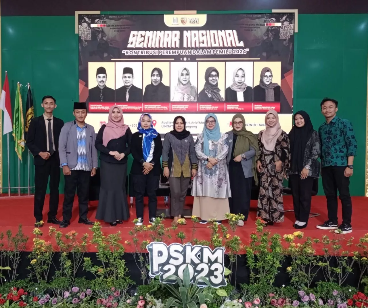 Bincang Pemimpin Bangsa di UIN SATU Bertema 'Kontribusi Perempuan dalam Pemilu 2024'