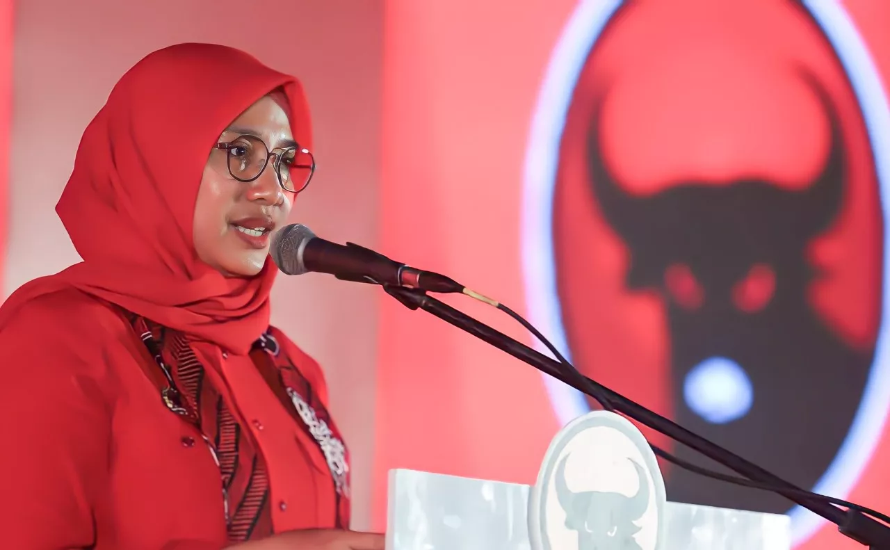 Ipuk Fiestiandani Menghadiri Konsolidasi Akbar Milenial dan Gen Z, DPC PDIP Banyuwangi