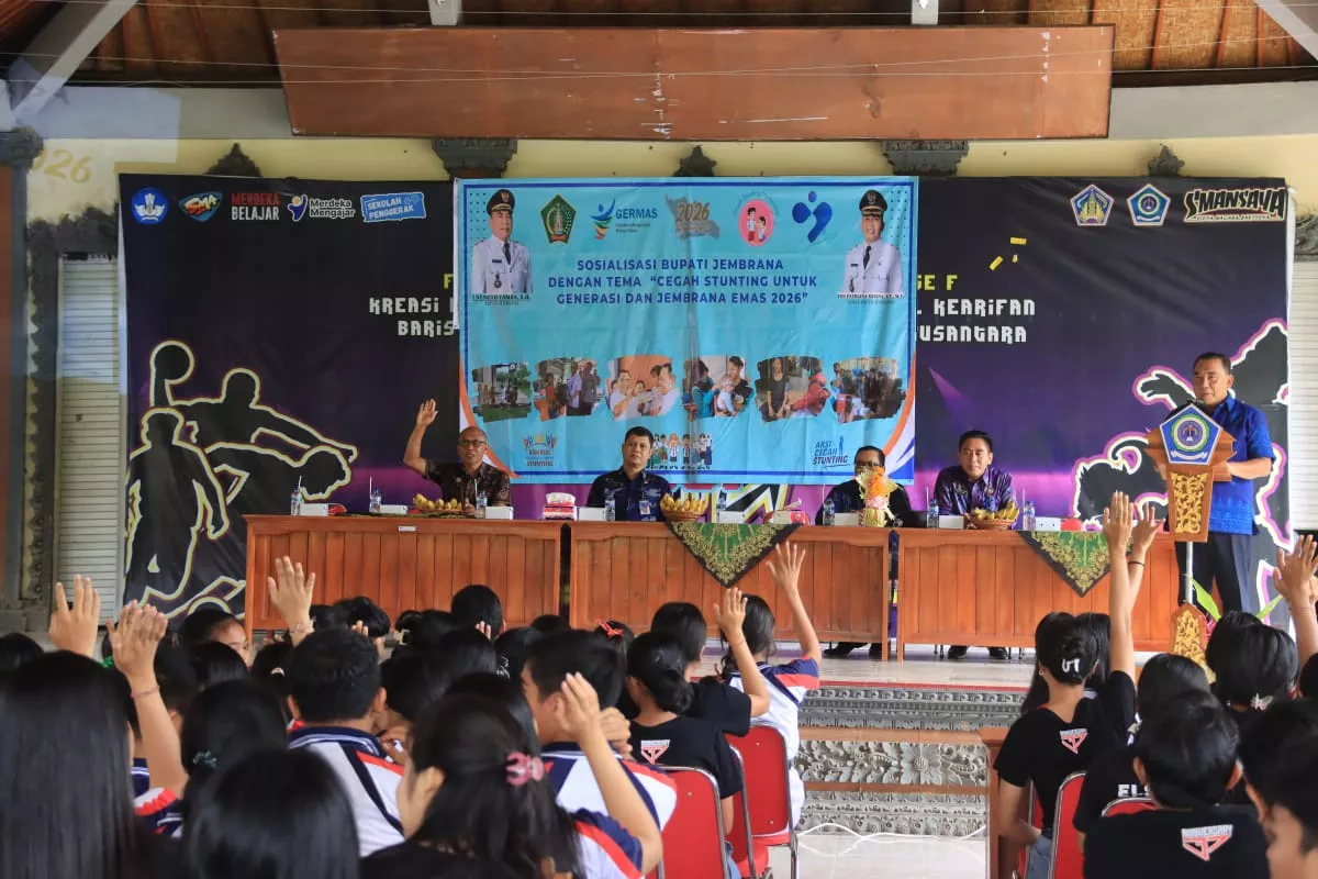 Bupati Tamba Ajak Pelajar SMA Cegah Stunting