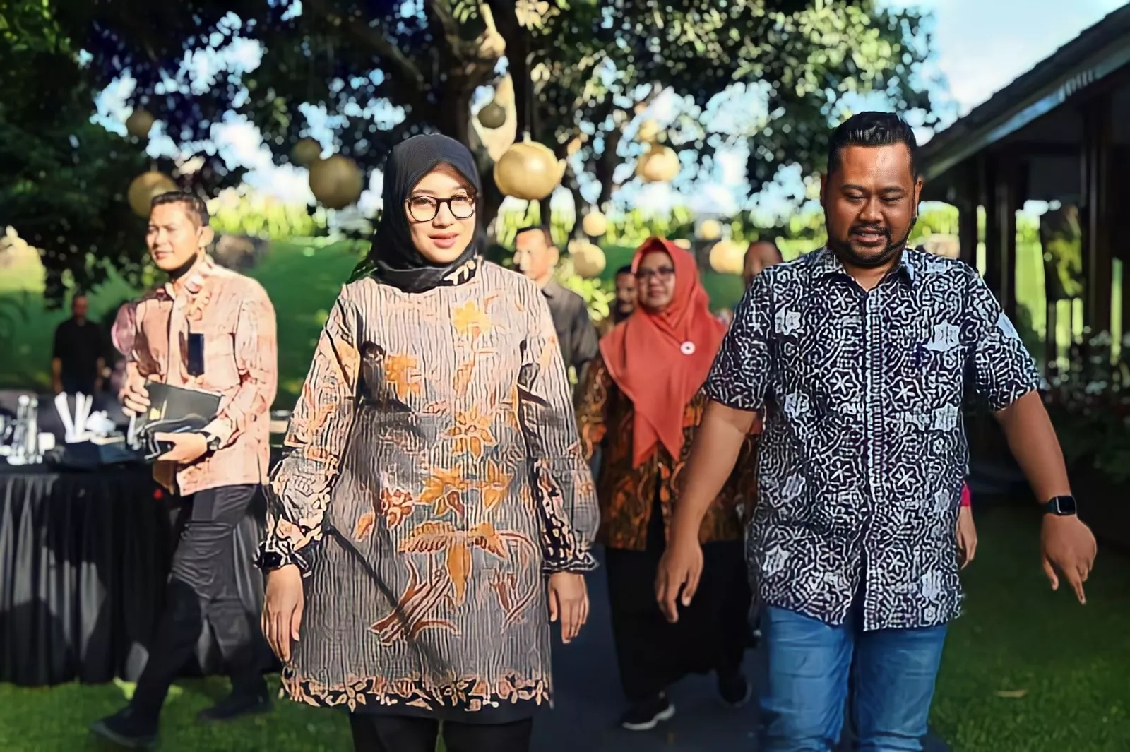 Ipuk Fiestiandani Terima Kunjungan Bupati Gresik, dalam Kerja Sama Pelayanan Publik
