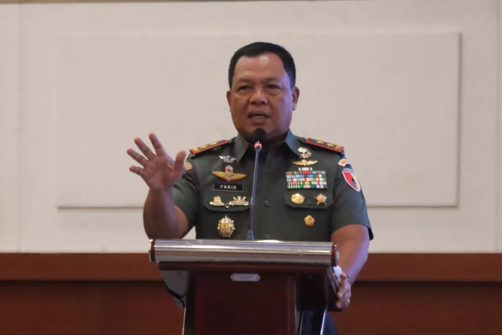 Mayjen TNI Farid Makruf Minta TNI Nitral dan Mampu Menjaga Stabilitas Pemilu