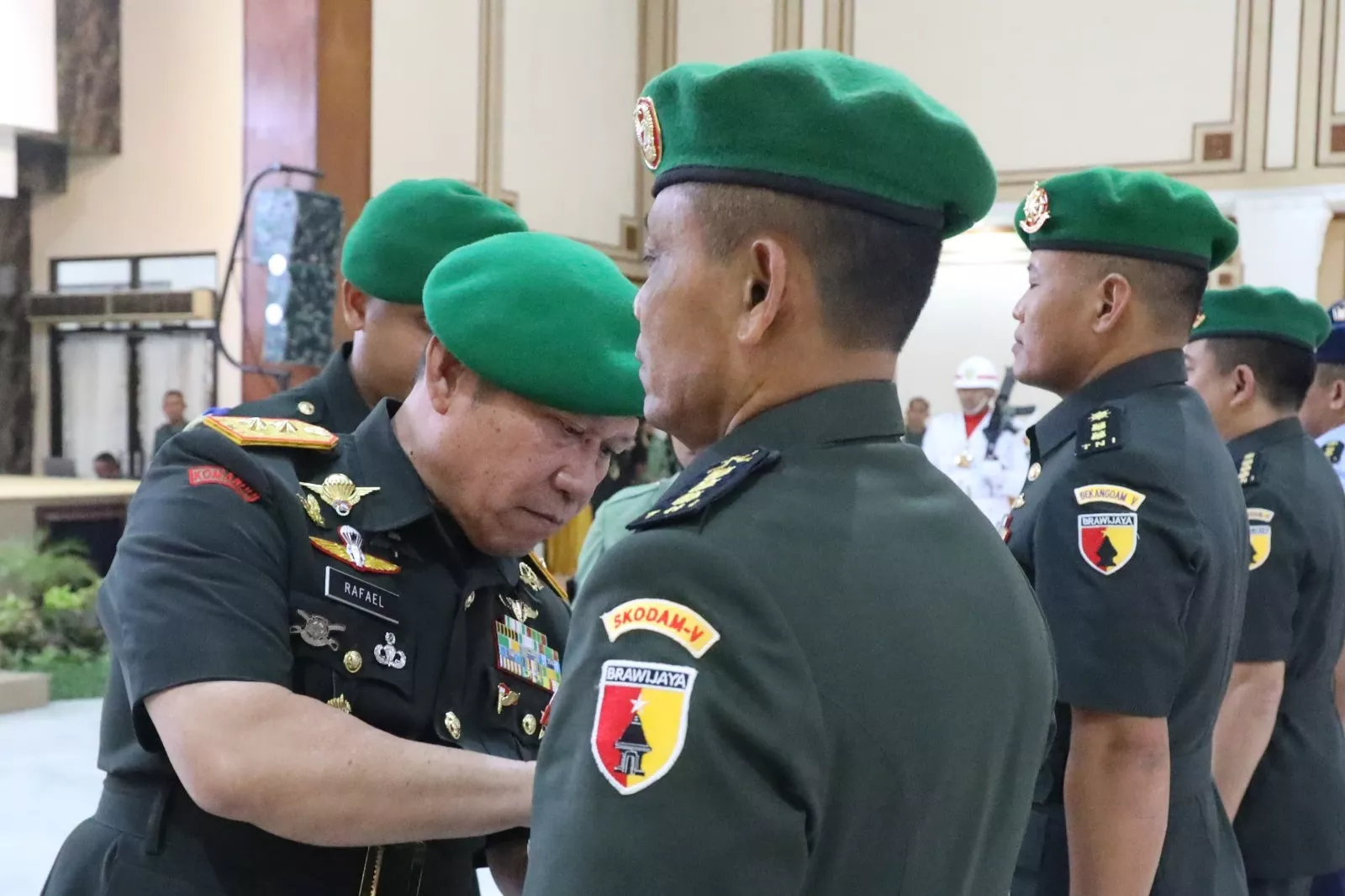 Mayjen TNI Rafael Granada Baay Pimpin Sertijab di Lingkungan Kodam Brawijaya