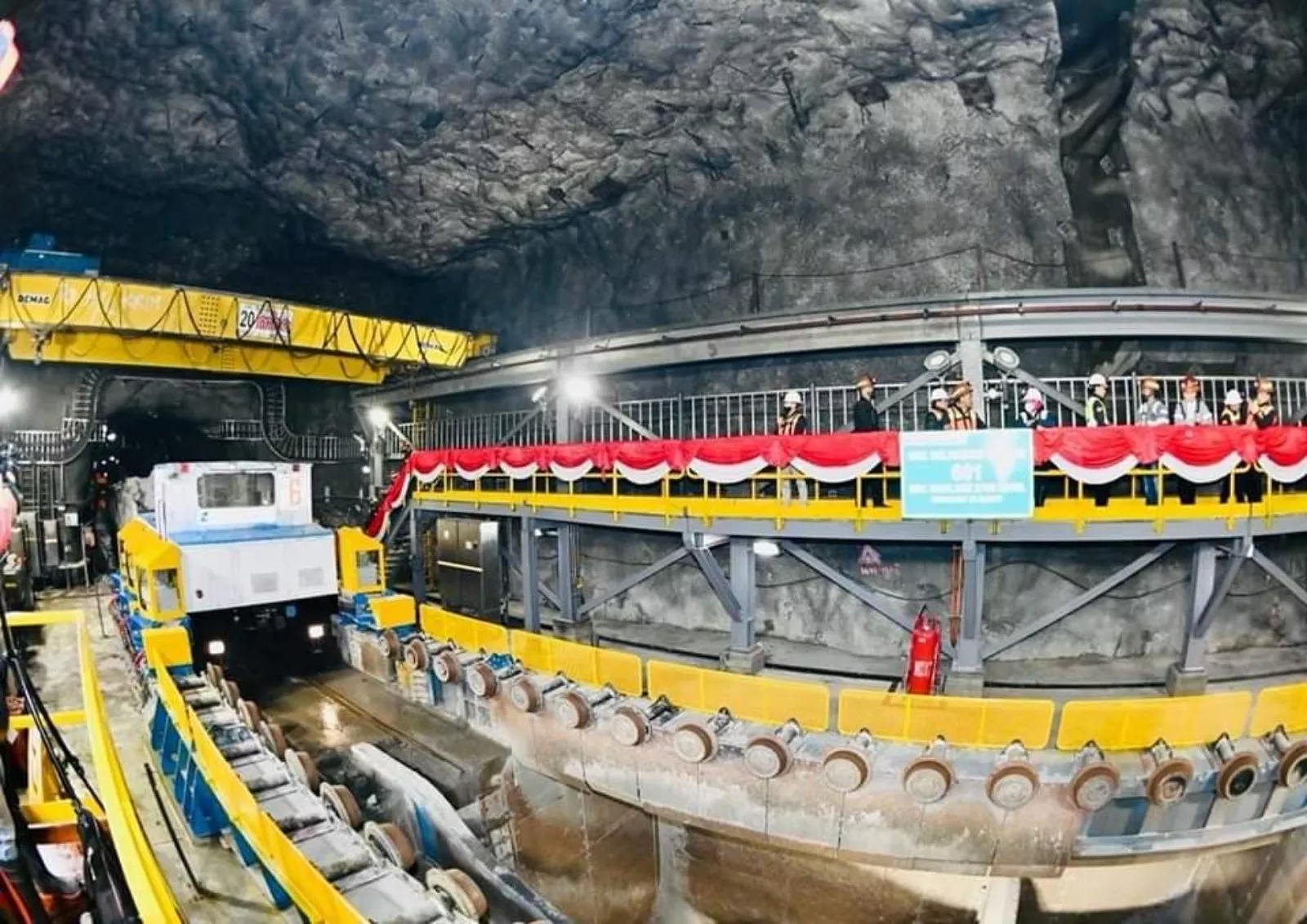 PT Freeport Telah Produksi 1,6 Miliar Pon Tembaga dan 1,9 Juta Ons Emas Hingga November