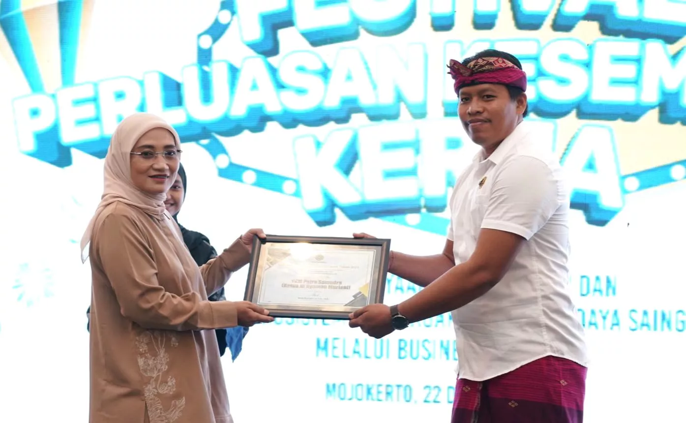 Desa Lebih Raih Penghargaan Bergengsi Tingkat Nasiona di Festival Perluasan Kesempatan Kerja 2023