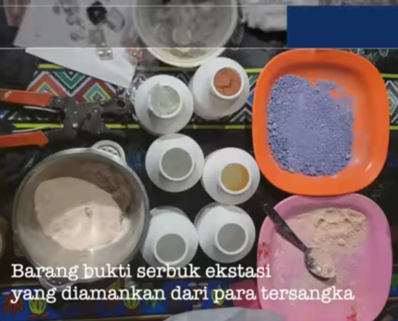 Polri Bongkar Lab Ekstasi di Pemukiman Padat Penduduk Johar Baru, Jakarta Pusat