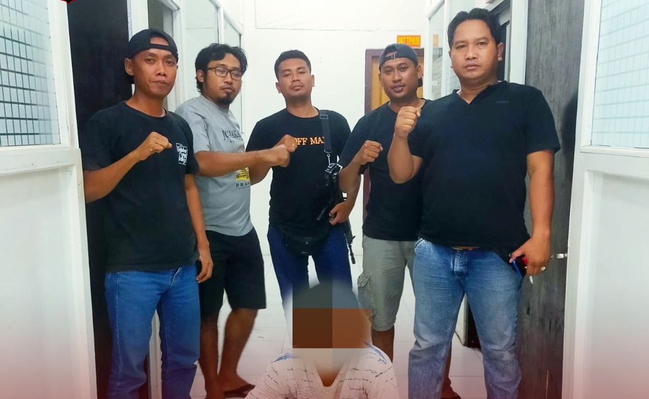 Curi Motor Parkir, Warga Sumer Payung, Labuan Badas Diringkus Polisi