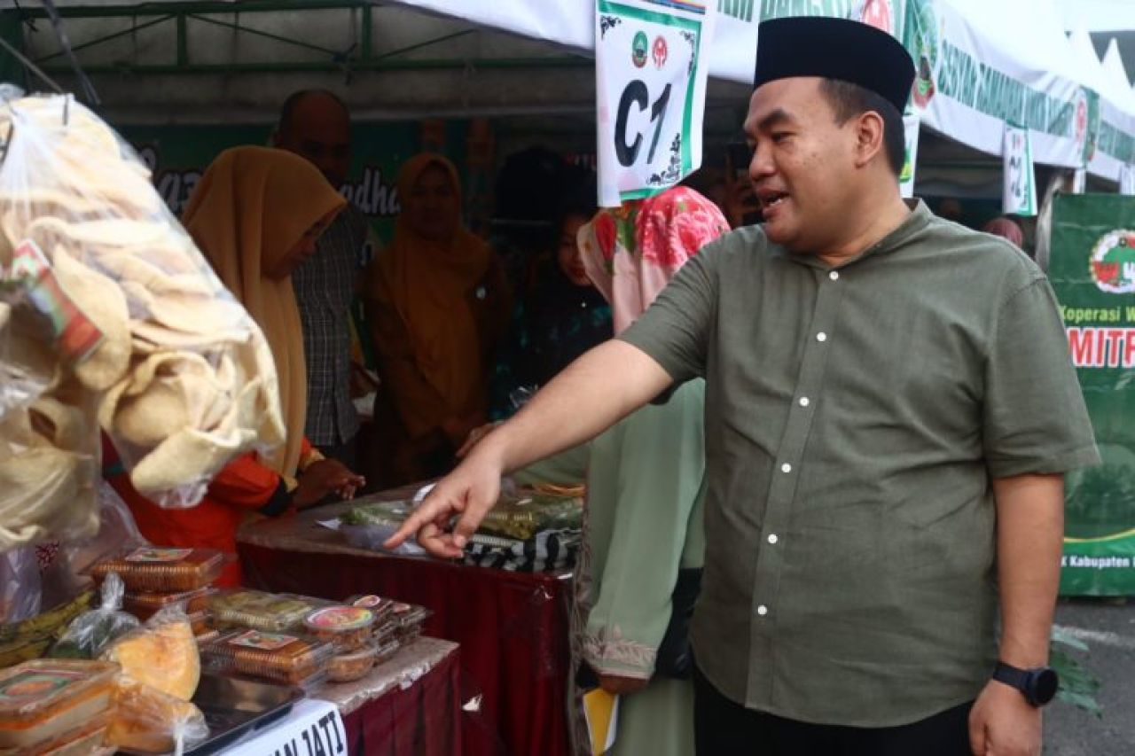 Ratusan Pelaku UMKM Jualan di Gebyar Ramadan Alun-alun Blora