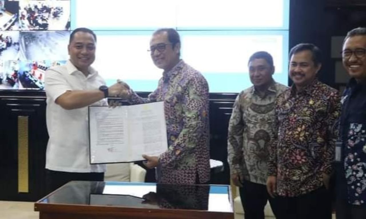 Achmad Prihadi Resmi Jabat Direktur Keuangan PDAM Surya Sembada