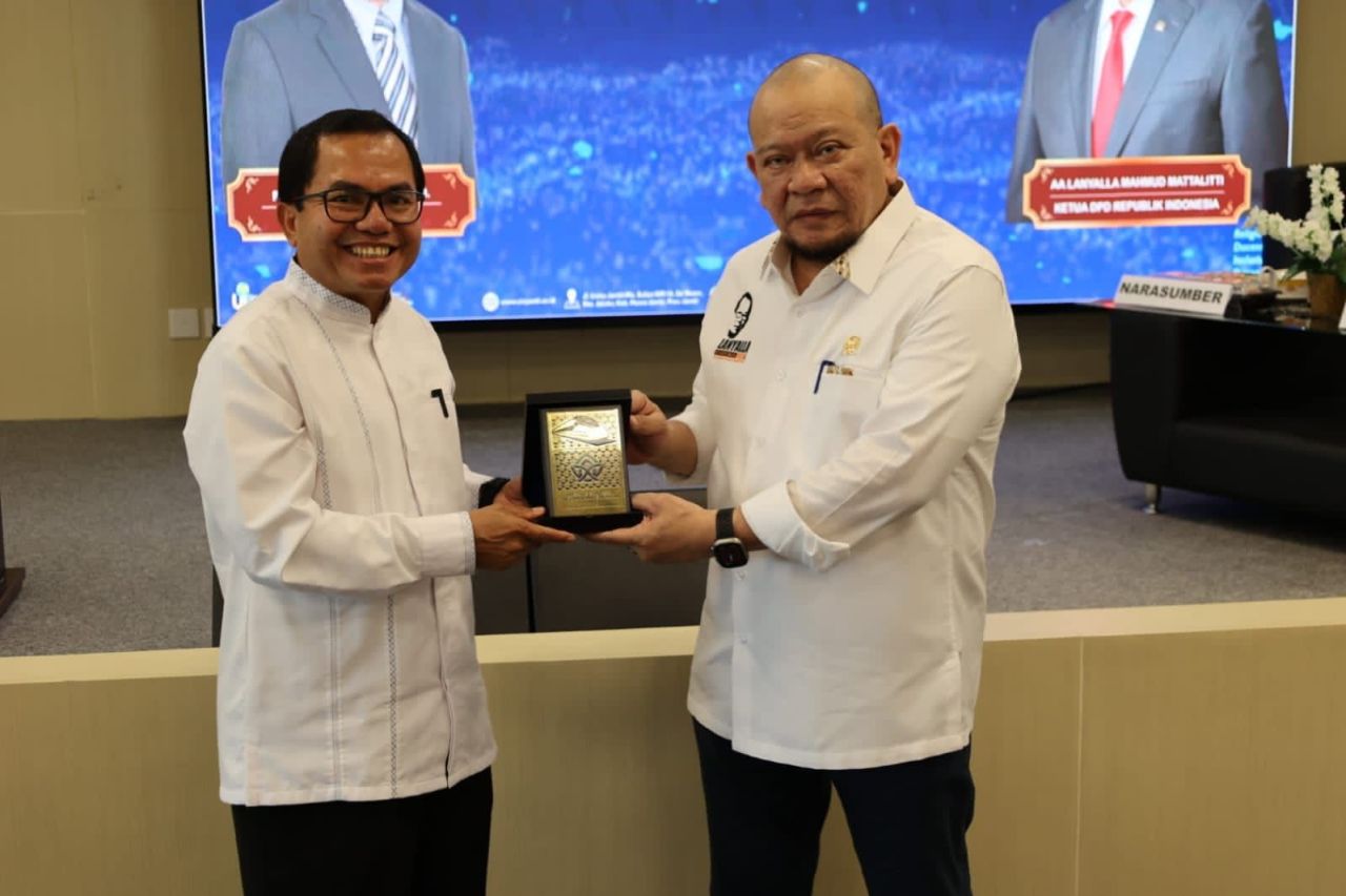 Di UIN Sulthan Thaha Saifuddin Jambi, LaNyalla Bicara Soal Ekonomi Pancasila