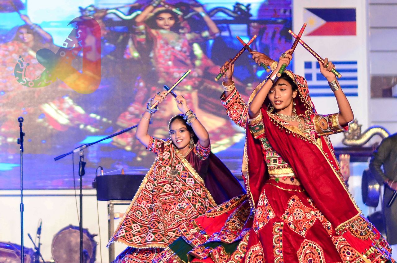 Penampilan tari dari India © Fudaili/ARTIK
