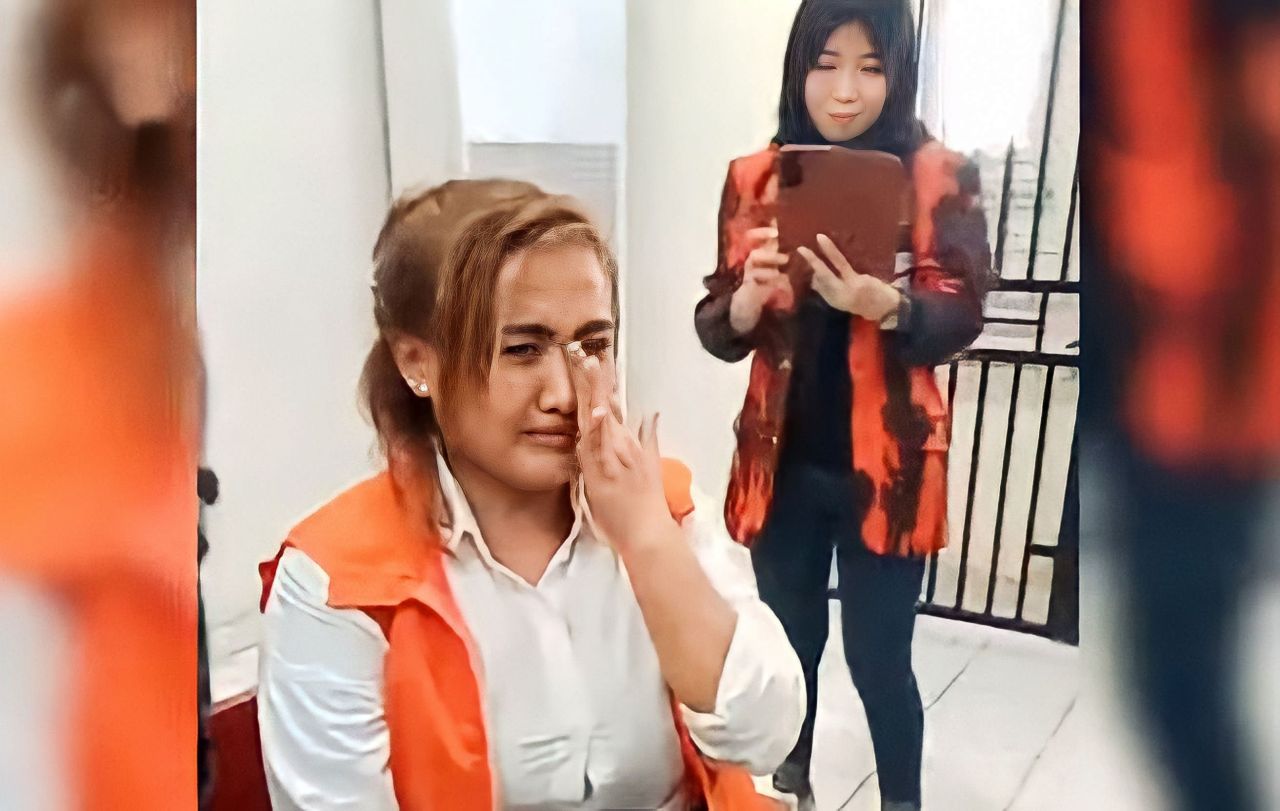 Makan Kriuk Babi Baca Bismillah, Srikandi PP Kawal Persidangan Lina Mukherjee