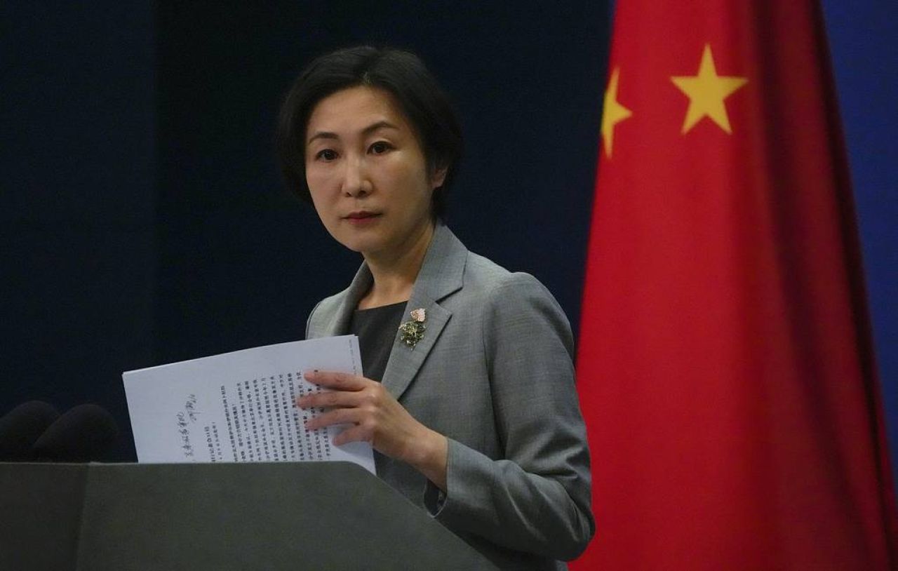 Chinese Foreign Ministry Spokesperson Mao Ning © AP Photo/Andy Wong