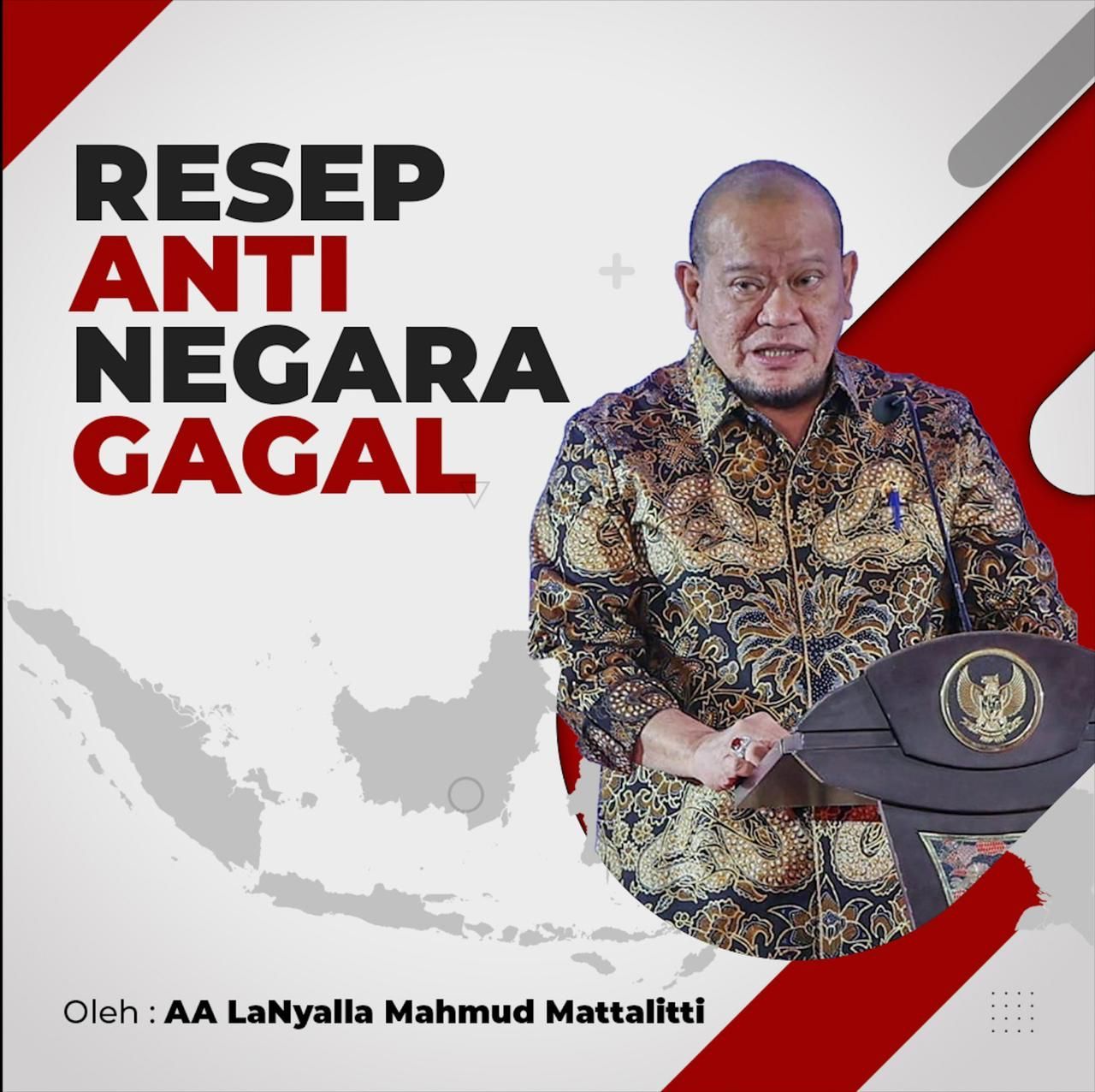Menanggapi Pernyataan Sekjen PBB, LaNyalla Bagi Resep Anti Negara Gagal