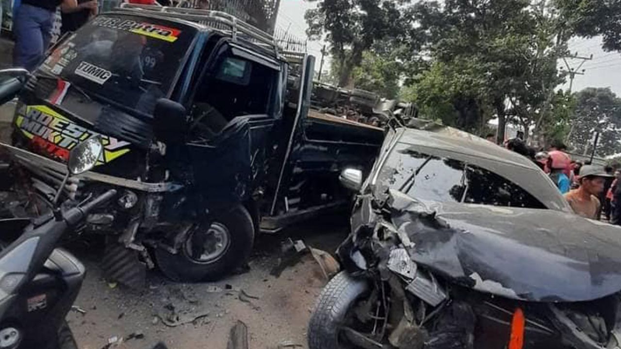 Laka di Jalan Perintis Kemerdekaan Cianjur, Korban Tewas Belum Terverifikasi