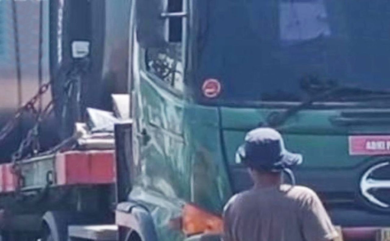 Laka di Brebes, Korban Buruh Pabrik STMJ Terlindas Truk Tewas di Tempat