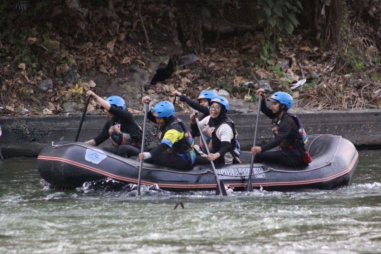 Porprov Jatim 2023, Atlet Arung Jeram Putri Mojokerto Lolos Babak Kualifikasi
