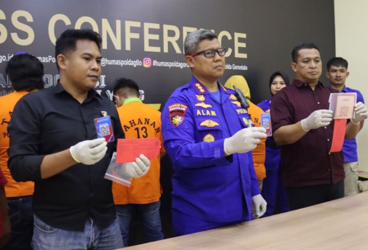 Para Pelaku Penjual BBM Ilegal di Gorontalo Diringkus Polisi